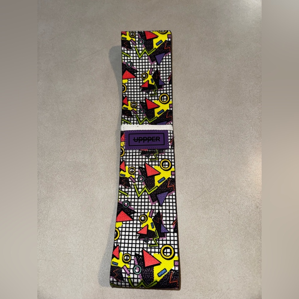 Uppper Brand Resistance Band Retro Pattern 80s 90s Gym